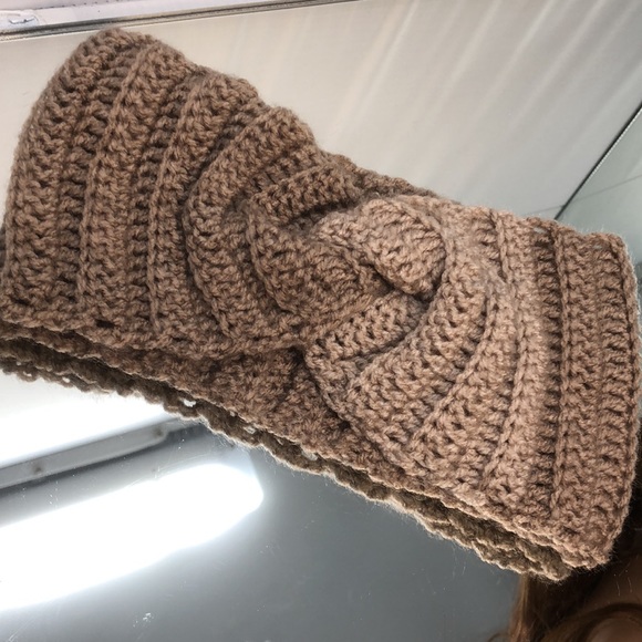 Ear warmer / neck warmer hand crochet by me - Picture 5 of 5